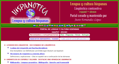 Desktop Screenshot of hispanoteca.eu